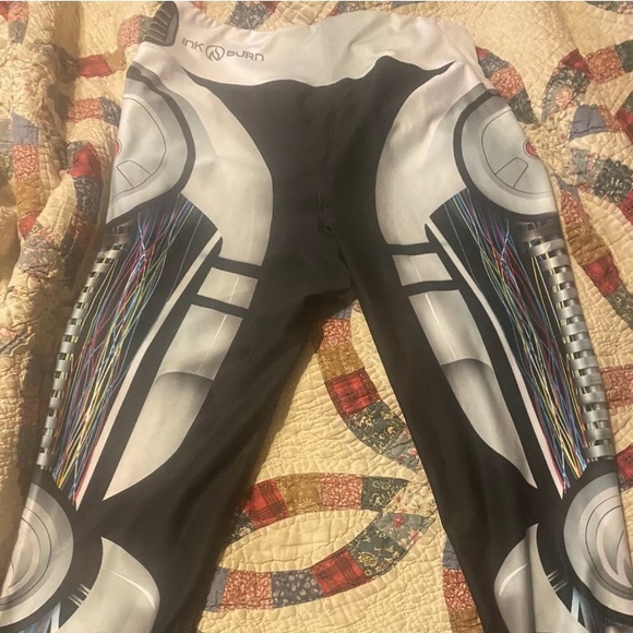 Inknburn white robot original capris women’s 12 - Picture 1 of 6